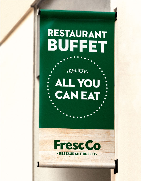 FresCo – Branding – Restaurant Buffet – Eat Out
