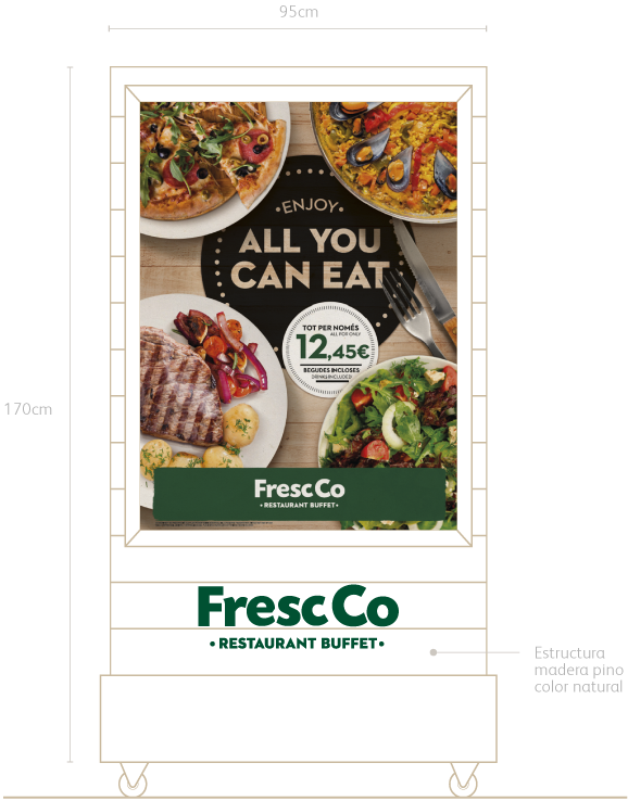 FresCo – Branding – Restaurant Buffet – Eat Out