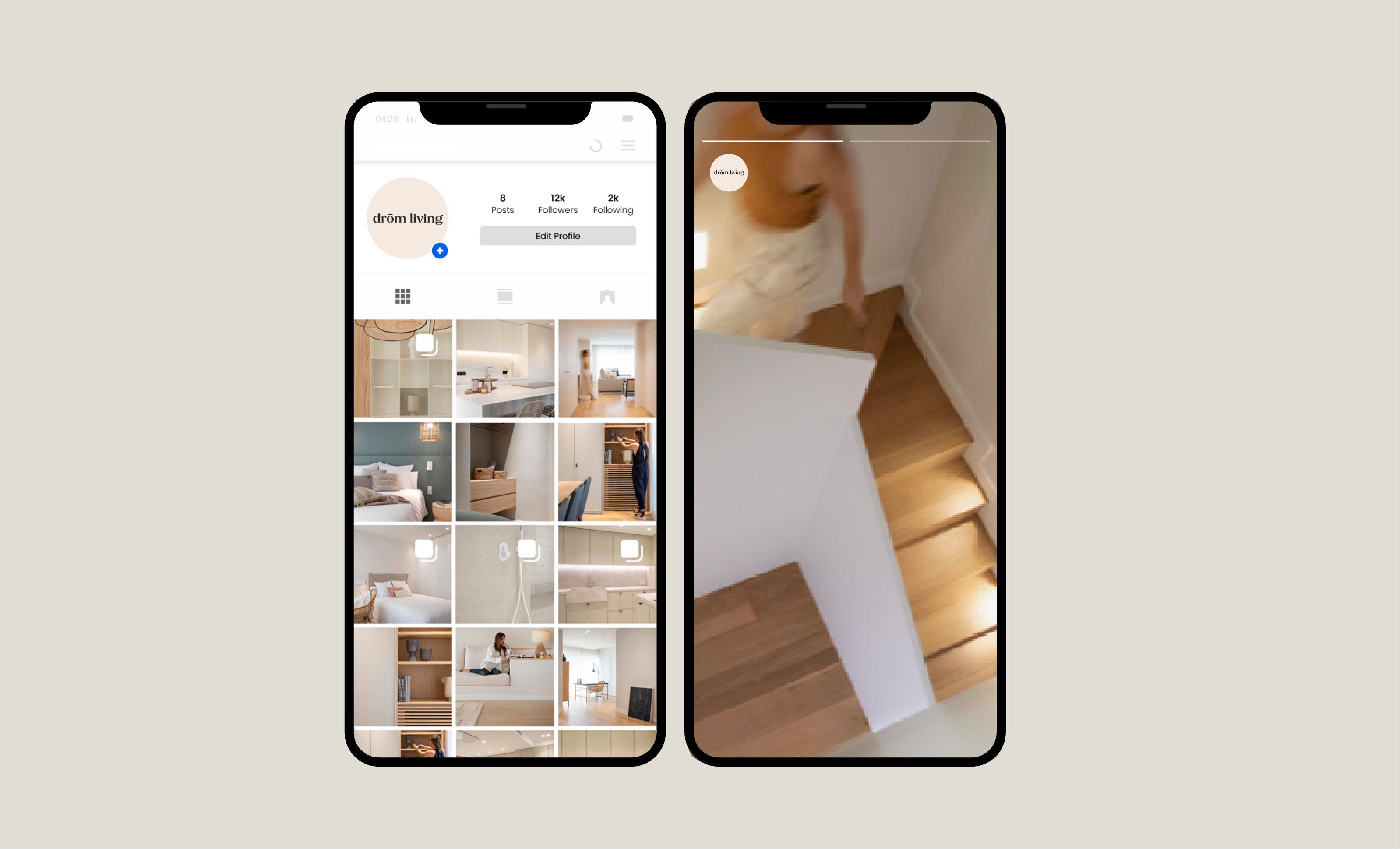 DRÖM-LIVING-BRANDING-INTERIOR DESIGN-INSTAGRAM