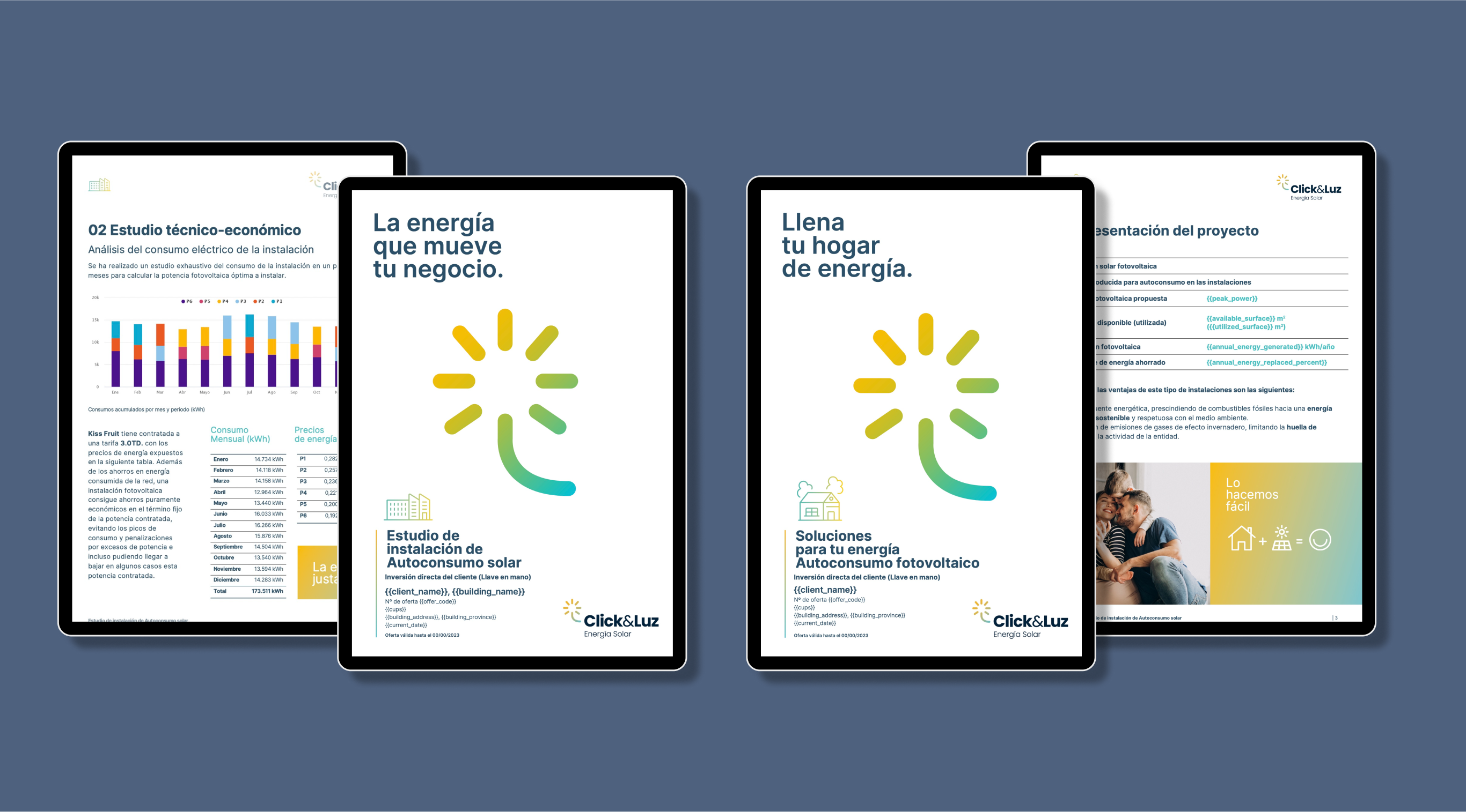 CLICK&LUZ-BRANDING-POSICIONAMIENTO-ENERGIA-SOLAR-DISEÑO-FOLLETO-SERVICIOS
