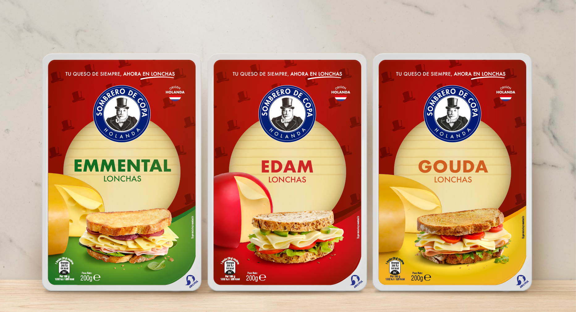 SOMBRERO-DE-COPA – PACKAGING-GAMA-EMMENTAL-EDAM-GOUDA